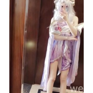 推特上的樱花味少女仙COS嫦娥作品