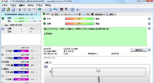 实用软件：HardDiskSentinel5.70中文绿色专业版