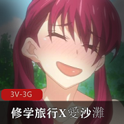修学旅行爱沙滩岛国出品3V-3G超火番，口B多人游小L莉