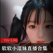 软软小湿妹-私人订制合集，颜值身材润，5.9G视频直播私拍