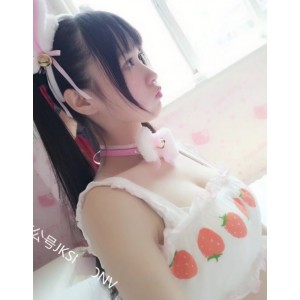 斗鱼美少女赛高JK服装资源合集，8集8.27G视频尽显可爱风格