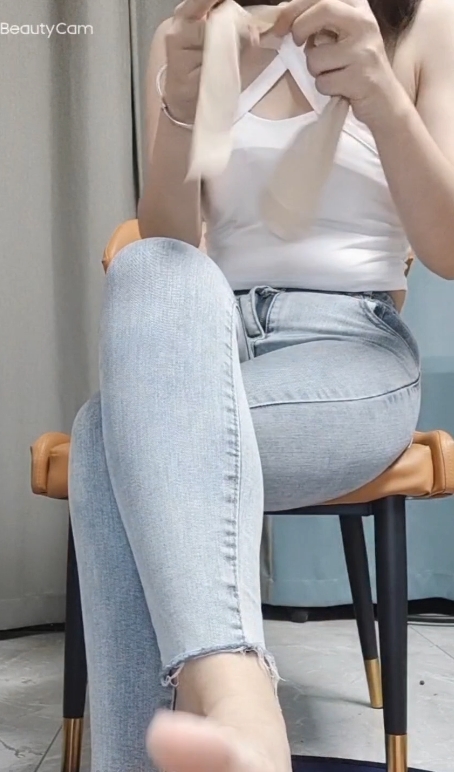 快手时尚盐宝牛仔裤最新合集1V31G，收藏20件