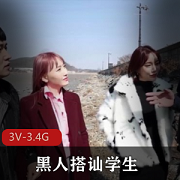 岛国合集黑白反差黑人搭讪学生最新3V3.4G，真实现场无保护