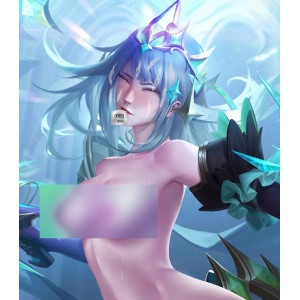 推特大V百里小黄人绝美COS湿身诱惑54张