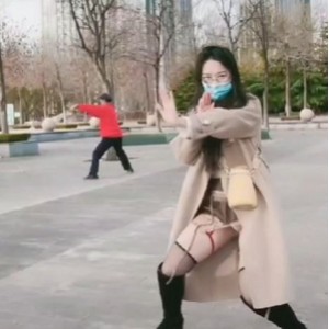 户外喷泉女神稀有玩法抖音合集12部512M超感觉
